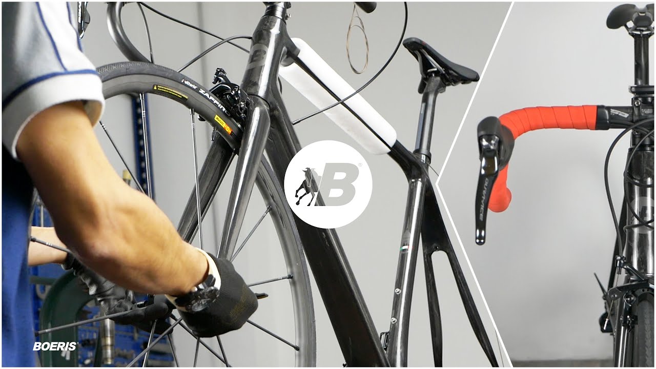 Come viene assemblata una bicicletta da corsa in carbonio artigianale -  YouTube