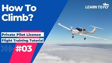 【Leer vliegen #3】Privévliegbrevet | E03 Klimmen | #DiamondDA40 #Vliegtraining #PPL #RPL