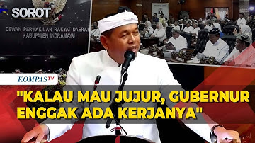 [FULL] Pidato Dedi Mulyadi di Rapat Paripurna DPRD Indramayu, Singgung Gubernur Kurang Kerjaan