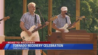 Dawson Springs community gathers for a tornado recovery celebration