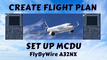 How To Set Up MCDU Airbus A320 Flybywire Mod