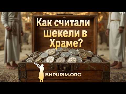 Подсчет шекелей в Бейт ХаМикдаше