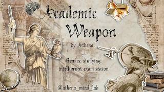 athena - academic weapon subliminal + 492Hz + classical music for studying
