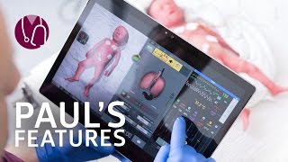 Features of Paul - Preterm Infant Simulator From SIMCharacters