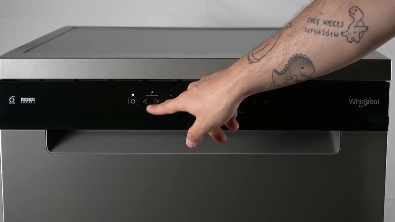 Посудомоечная машина Whirlpool W7F HP43 X - Как установить детский замок | Активировать функцию замк