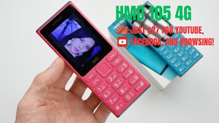 HMD 105 4G Pink Unboxing: Just $27 for YouTube, Facebook, and Browsing! screenshot 5