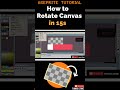 How to Rotate Canvas. Cómo rotar el lienzo | Aseprite Tutorial