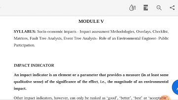 KTU - S7 EIA (CE 469): MODULE 5