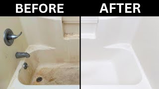 I Cleaned a Really Gross Shower