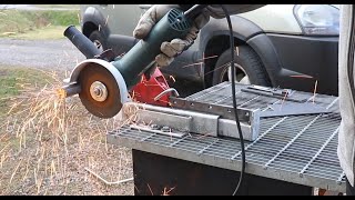 Very simple cutting guide (Get more from your angle grinder) - How to make-