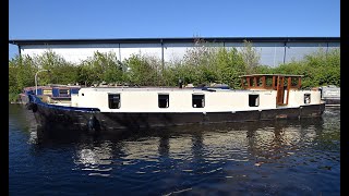 SOLD - Molly 55 6 X11 6 Replica Dutch Barge 2001 TAR narrowboats