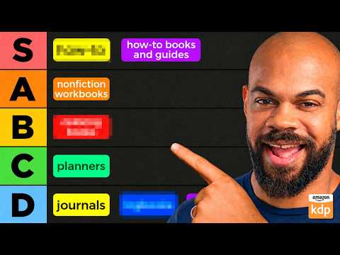 Every Amazon KDP Book Type RANKED (Worst to Best)