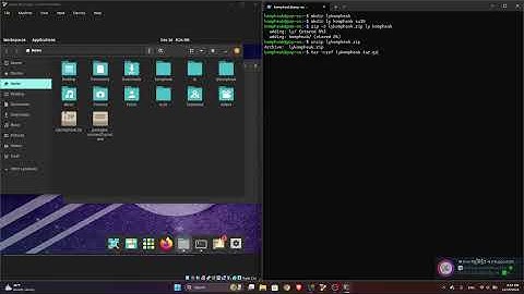 How to Zip and Unzip On Linux / Command Line របៀបខោមិន zip file