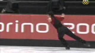 2006 - Olympics - Men's Short Programs - Lambiel + Plushenko's interview.avi