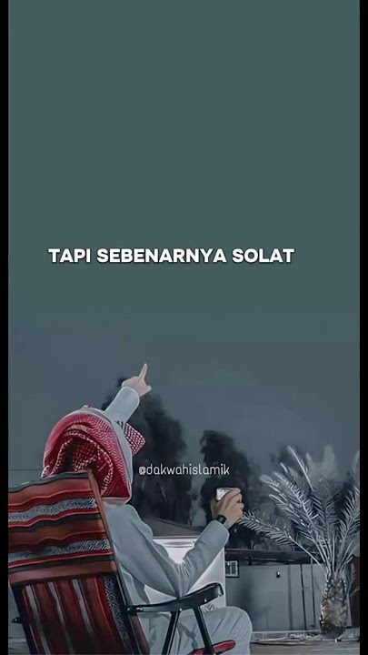 Solat tiang agama #dakwah #quotes #ustadabdussomad #motivation