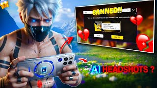 My I'D Got BANNED Because Of RED MAGIC 11 pro AI HEADSHOT FEATURE😭😱