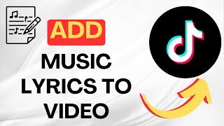 How To Add Music Lyrics To TikTok Video 2024 screenshot 3