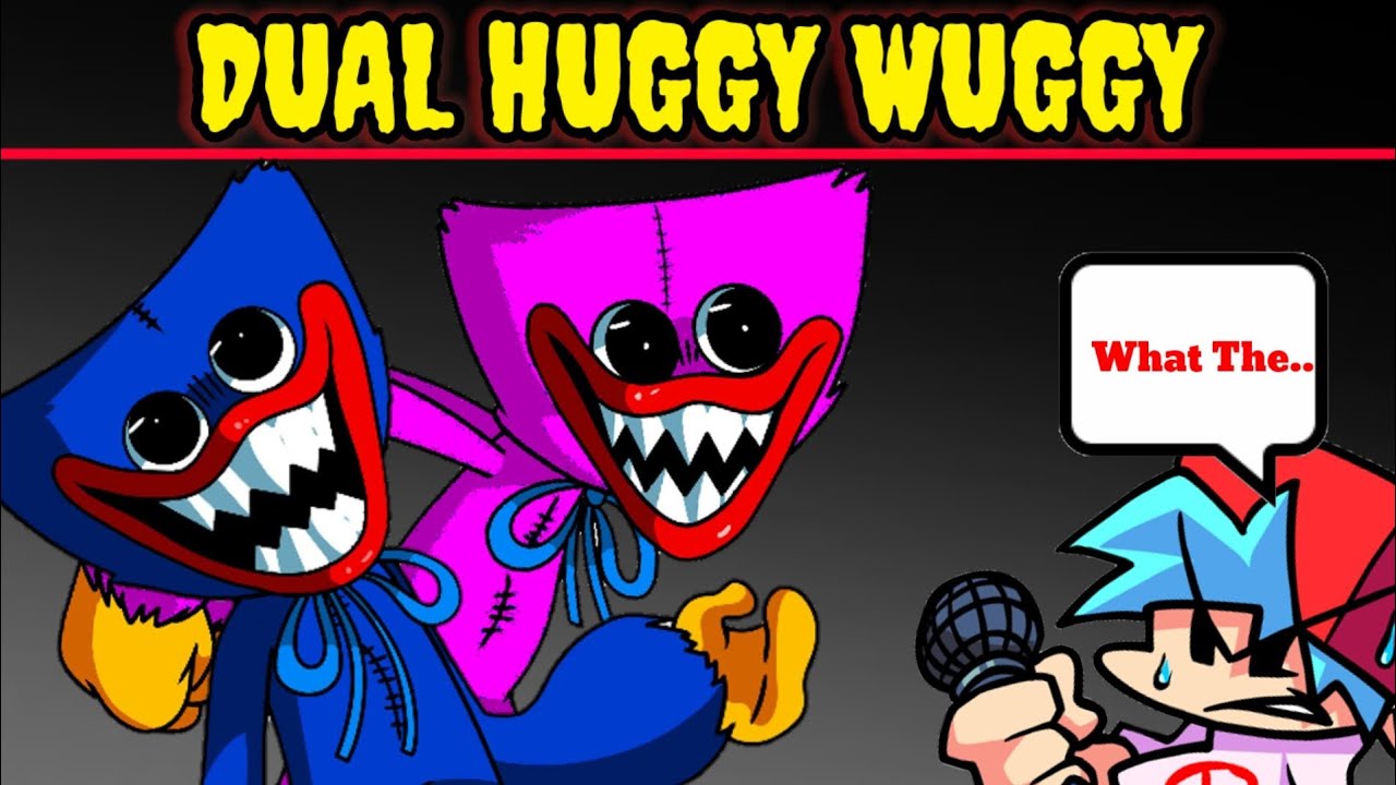 Friday Night Funkin' VS Huggy Wuggy But Dual (FNF Mod/Hard/DEMO) (Poppy ...