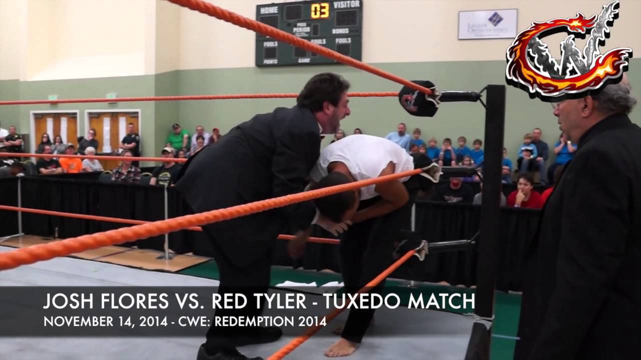 Josh Flores Vs. Dr. Red Tyler in a Tuxedo Match (11/14/14 - CWE: Redemption 2014)