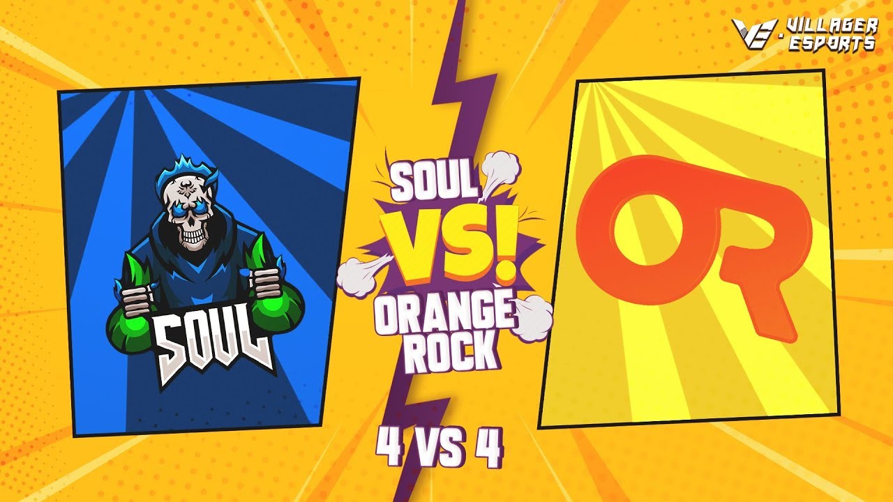 Soul vs OR 4v4 Showdown on Miramar Map - Pubg Mobile • Villager Esports Highlights