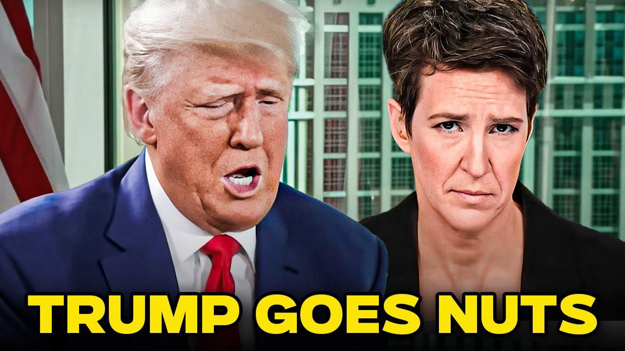 Trump Goes Totally Insane And Calls Rachel Maddow “Enemy Of The People”