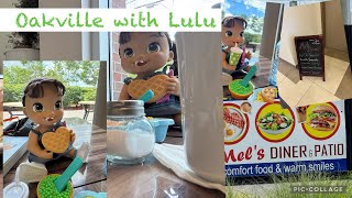 BABY ALIVE lulu  has brunch at an Oakville Diner 