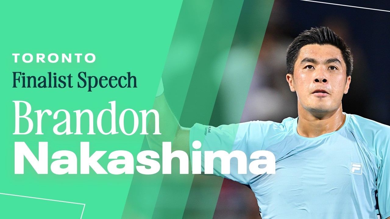 Brandon Nakashima Finalist Speech | 2026 Montreal