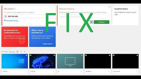 AnyDesk - Frequently Disconnect - Fix