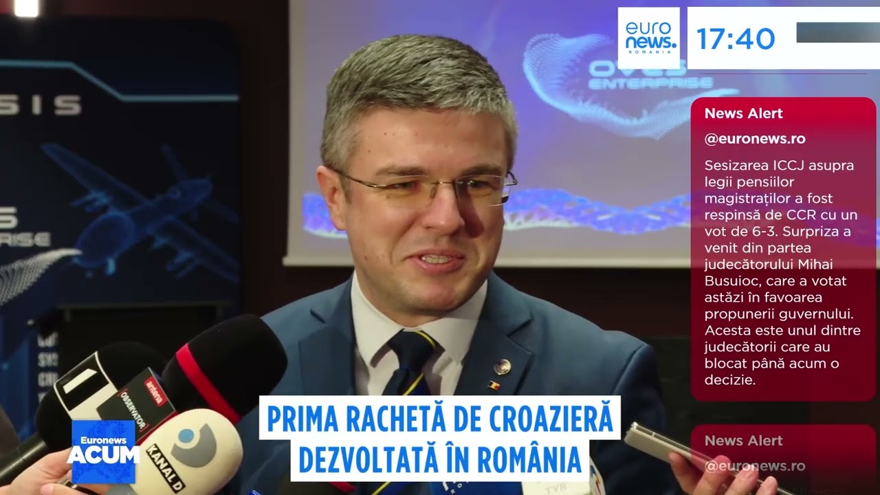 Sahara, prima rachetă de croazieră românească. Este dotată cu inteligență artificială