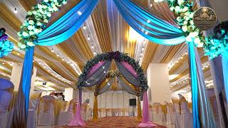 Inside the Beautiful Decor Setup at OASIS Banquet Hall