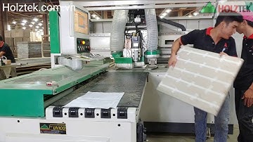 [ Holztek ] Master-612CNC máy khoan cnc 6 mặt siêu tốc