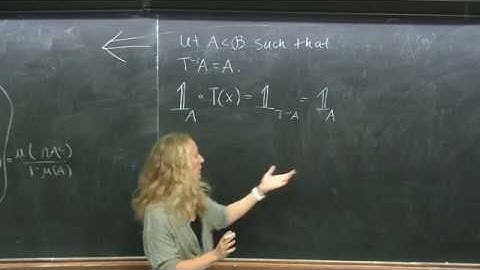 Introduction to ergodic theory 4