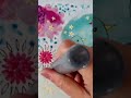 Magia con Servilletas! Cuadro de Pajaritos con Relieve 3D, Glitter y Fondo Muy Colorido