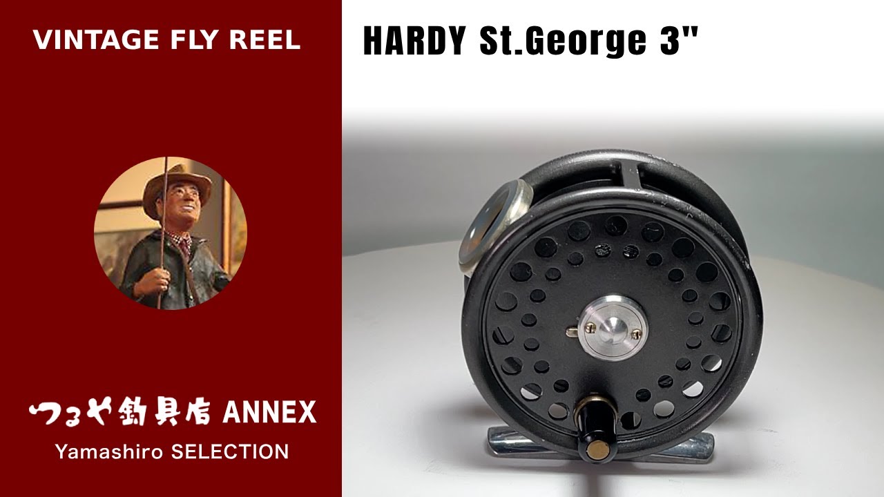 Vintage Fly Reel】 HARDY St.George 3