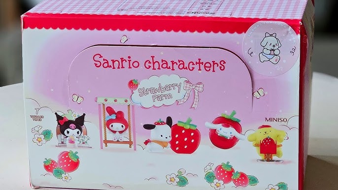 MINISO Sanrio Characters Strawberry Farm Series Blind Box Confirmed Figure  HOT