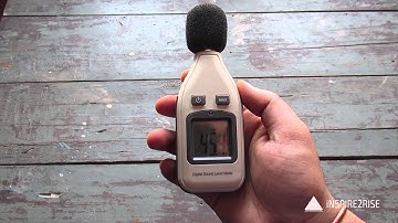 Mini Digital Sound level meter review (noise level meter)