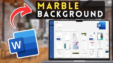 How to Create a Green Marble Background Paper in Microsoft Word | MS Word Tutorial (2025)
