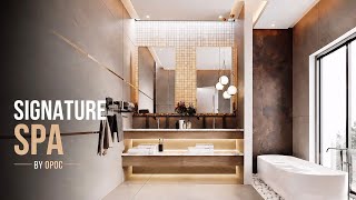 Luxury Washroom Interior Design @OPOC-Architects.Builders #interiordesign #home #construction