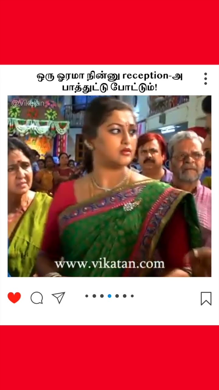 Deivamagal | ஒரு ஓரமா நின்னு reception-அ  பாத்துட்டு போட்டும்! |  தெய்வமகள்