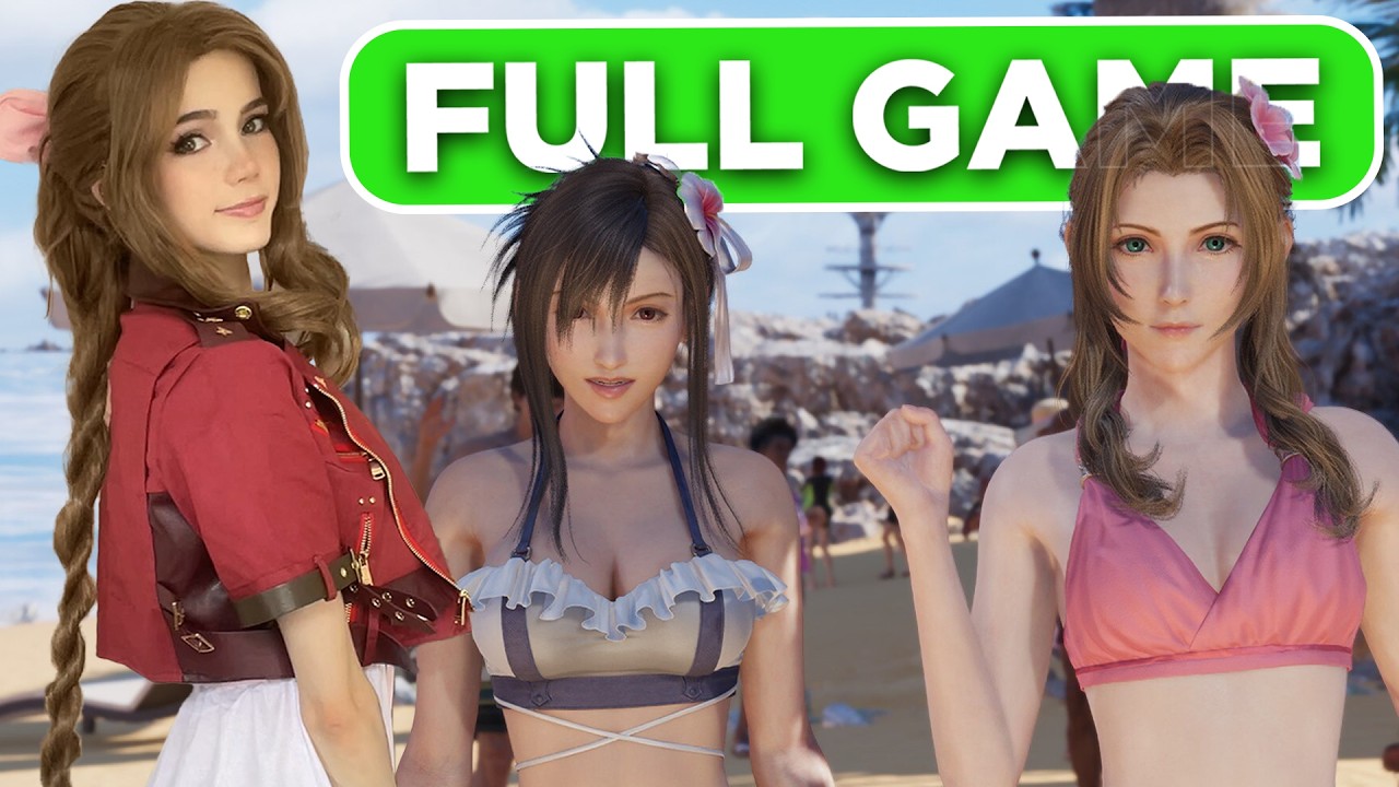 FIRST TIME AT COSTA DEL SOL IN FF7 (Full Playthrough)
