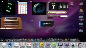 Quick Snow Leopard Demo of Safari 4 and Dashboard
