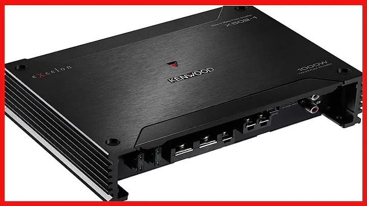 Kenwood X502-1 eXcelon 500-Watt @ 2 Ohms Class D Subwoofer Amplifier