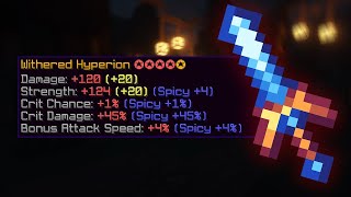 Grinding to Hyperion Hypixel Skyblock!!!