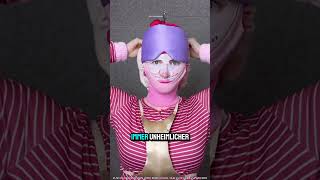 Ihre Make-up-Routine wird seltsamer