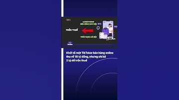 Khởi tố một TikToker bán hàng livestream thu về 18 tỷ đồng, nhưng chỉ kê 2 tỷ để trốn thuế |VTVIndex