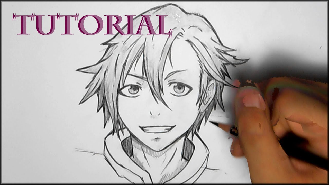 How To Draw Manga Male Hair Style