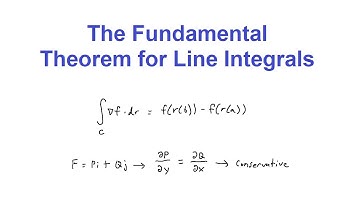 The Fundamental Theorem for Line Integrals