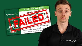 Most People Fail the Food Handler Exam for These Reasons