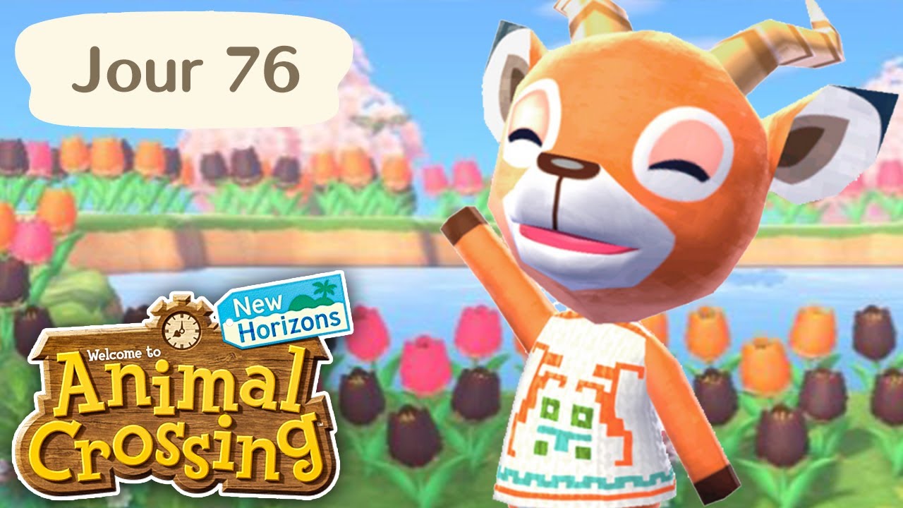 Nouvel Habitant Animal Crossing New Horizon Jour 76 | Chasse à l'habitant | Animal Crossing : New Horizons - YouTube