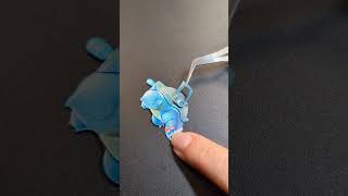 3D Blastoise Ex Pokémon Card.